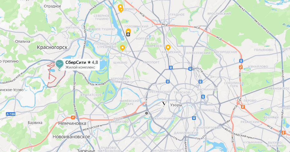 Обзор проекта «СберСити»: умный город на западе Москвы